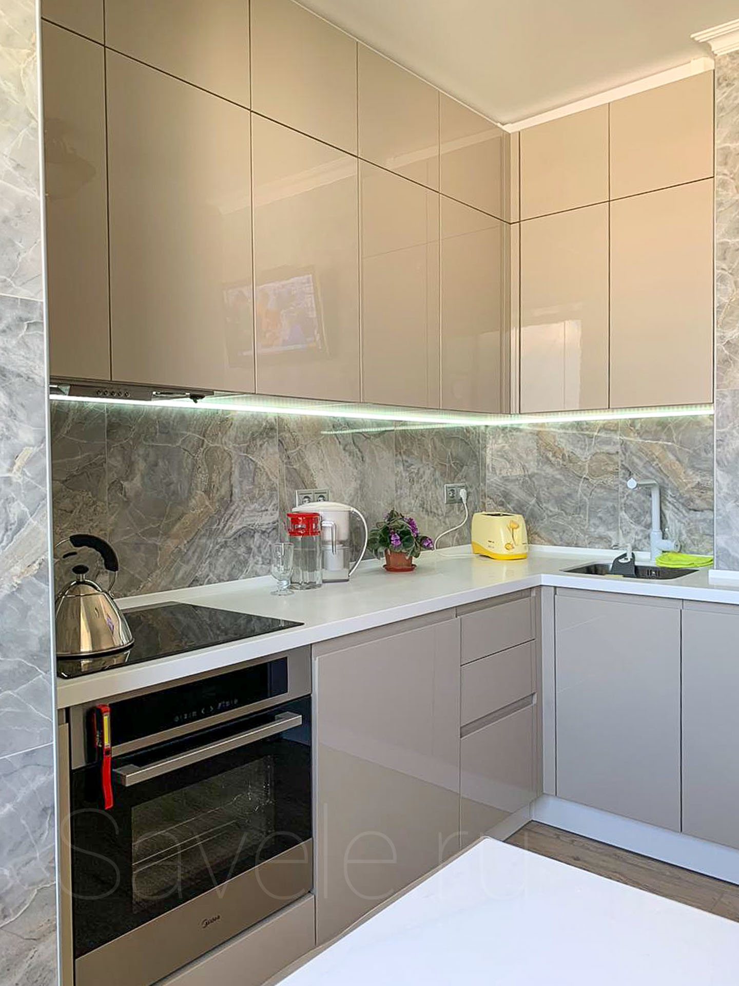 Cocina de esquina
